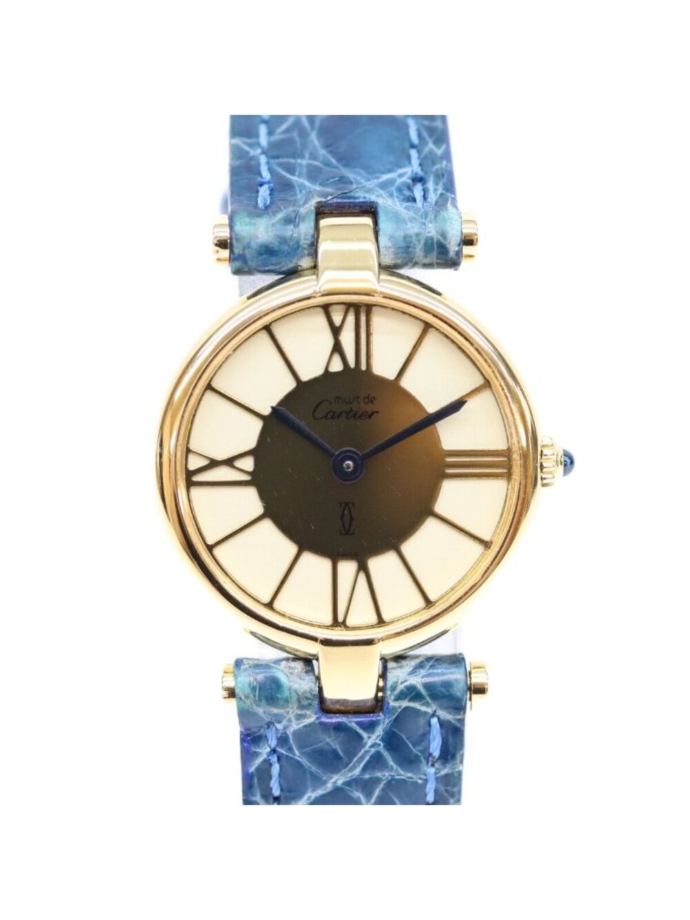 Cartier Must Vendome SM Vermeil Cloisonne Dial Watch